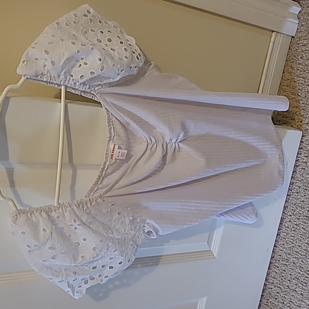 Womens xl joe fresh white top